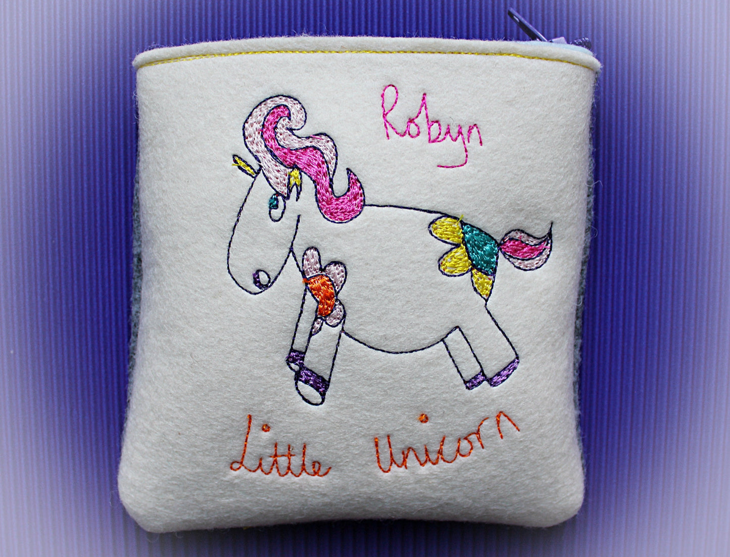 Unicorn Gift Purse, personalised unicorn, girls stocking filler, girl stocking stuffer, unicorn christmas gift, unicorn gifts for girls