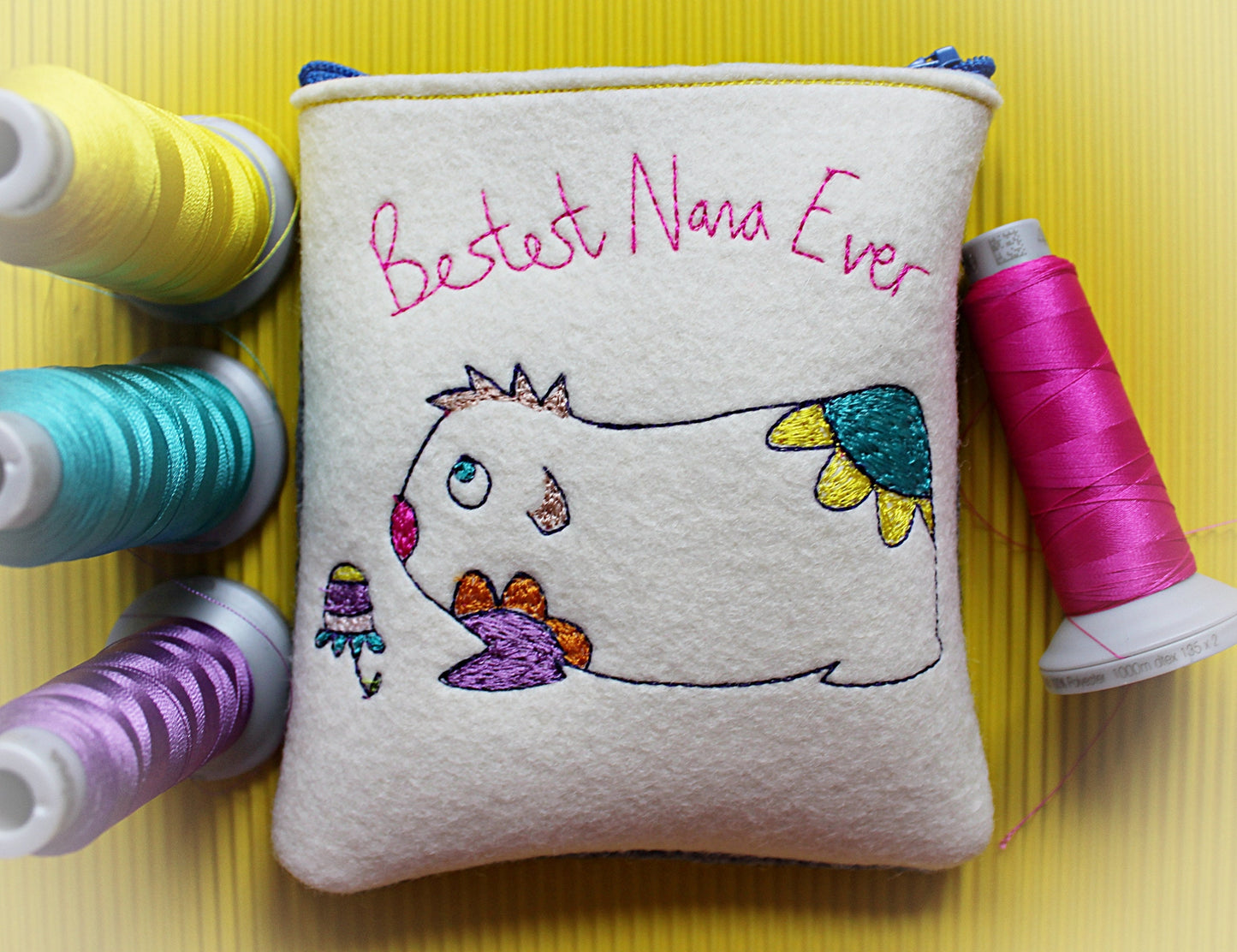 Personalised Guinea Pig Purse, Embroidered Guinea pig gifts for kids, Guinea Pig gift for children, Guinea Pig gift, Guinea Pig present