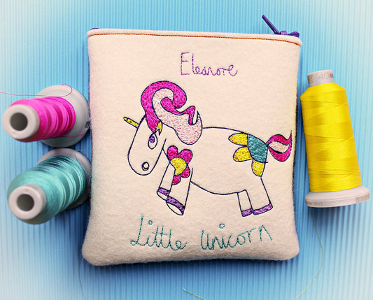 Unicorn Gift Purse, personalised unicorn, girls stocking filler, girl stocking stuffer, unicorn christmas gift, unicorn gifts for girls